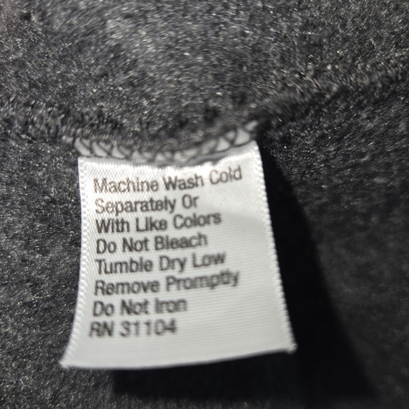 SADDLEBRED Men's Grey Fleece Zip Up Jacket size 2XLT - Picture 13 of 13